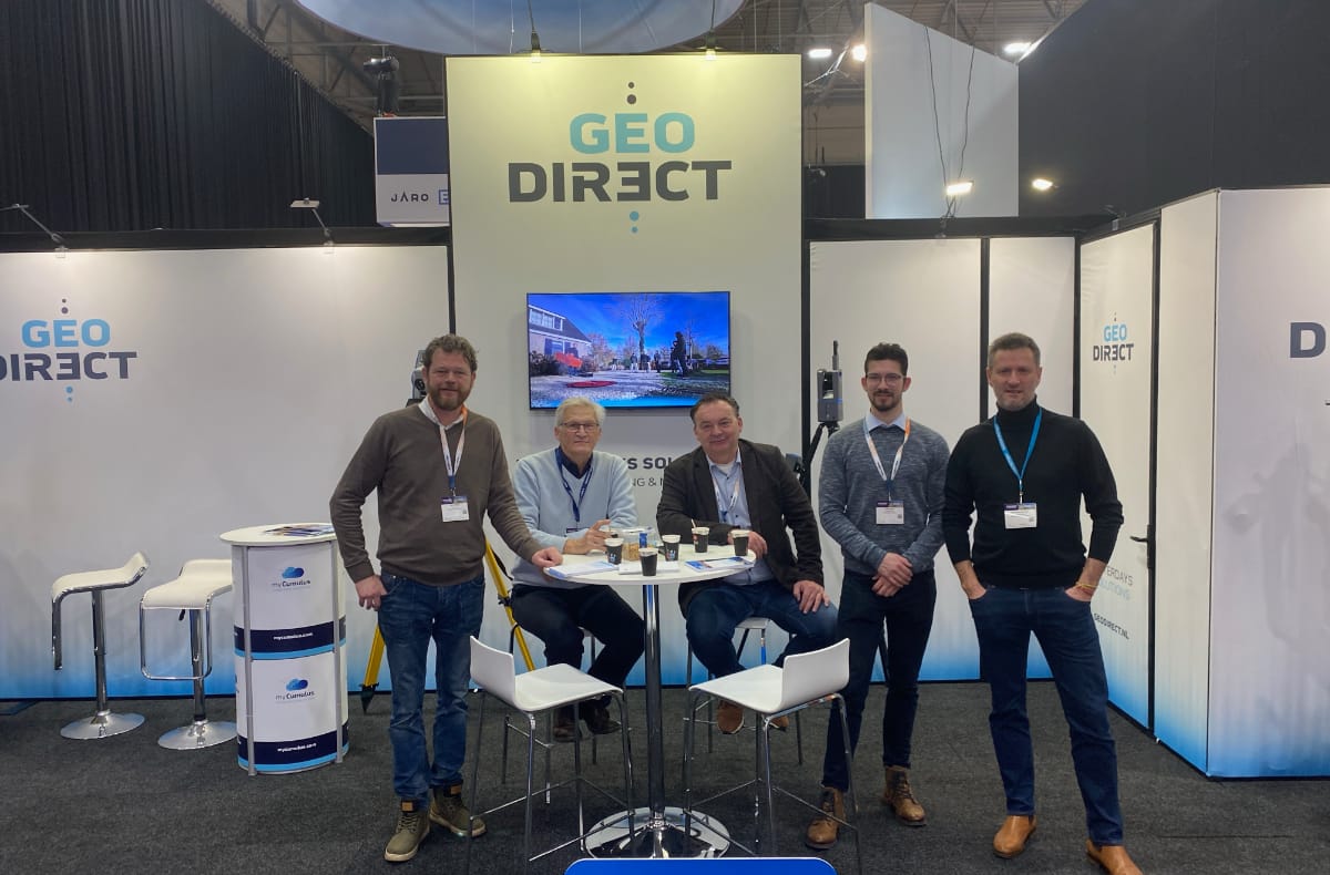 Geodirect stand op InfraTech 2025